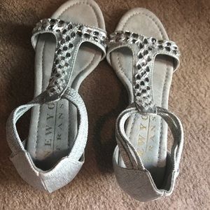 Brand new size 6 silver  New York Transit shoes